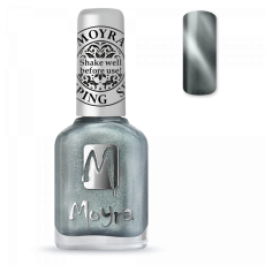  Moyra Stamping lak 30 Silver Cat eye Magnet 